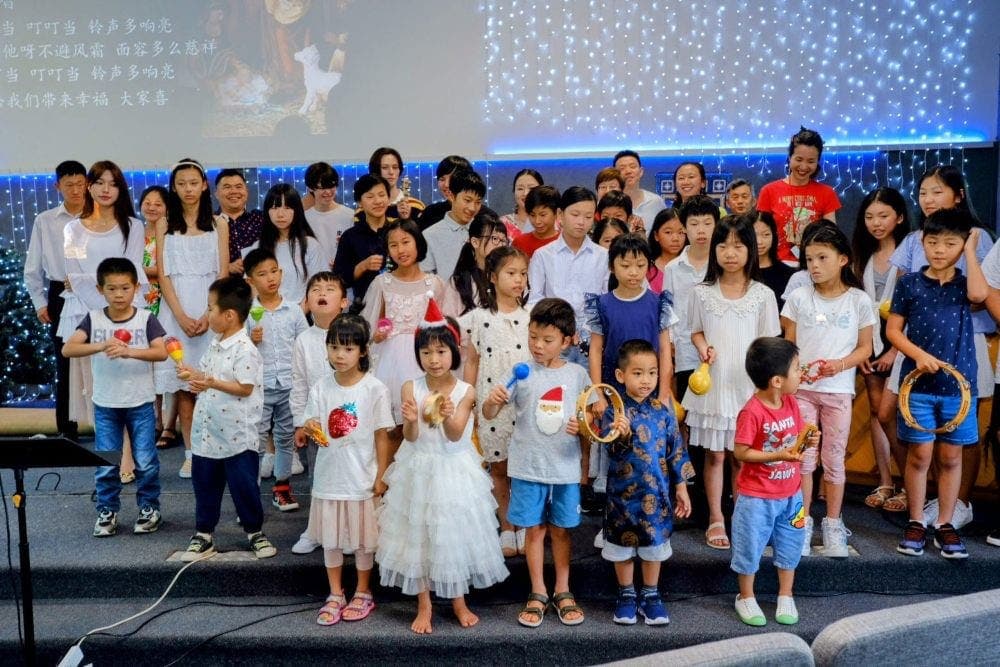 Children's Sunday School Christmas Rehearsal and Performance - December 2022